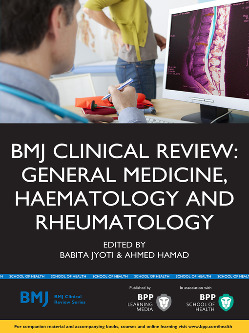 Title details for BMJ Clinical Review- General Medicine, Haematology andRheumatology by Doctor Babita Jyoti - Available
